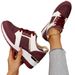 Women's Large Size Fashion Sports Shoes For Women New Thick Bottom Outer Wear Shallow Mouth Casual Shoes Size 43_vogvips.com