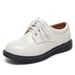 Boys' Leather New Black British Style Student Children's Round Toe Soft Sole Performance Little Flower Boys Show Shoes_vogvips.com
