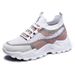 Spring New Style Cross-Border Soft Sole Lightweight Dad Women's Shoes Large Size Breathable Sneakers_vogvips.com