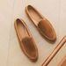 Slip-on loafers Loafers Commuter soft-soled business all-in-one flat moccasins_vogvips.com