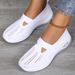 Slip-On Casual Large Size Women's Foreign Trade Single Breathable Cloth Shoes_vogvips.com