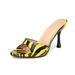 Thin-heeled Peep-toe For Women, 2026 Summer New Style, European And American Cross-border Large Size Zebra Pattern_vogvips.com