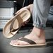 New Flip Flops 2023 Summer Wear Anti Slip Slippers Beach Korean Version Men's Clip Foot Sandals_vogvips.com