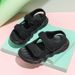 Ruizu 2025 New Children's Trendy Boys Beach Girls Sandals Breathable Baby Walking Shoes Korean Style_vogvips.com