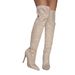 New Fashion Rhinestone Over-the-Knee High Boots Sexy Pointed Toe Side Zipper Comfortable Plus Size_vogvips.com