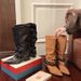 Niche Korean-style Pointed-toe Pleated Stacked 2026 Spring New Model, Belt Buckle Long Boots, Chunky Heel High-tube_vogvips.com