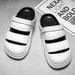 Men's Summer With Anti Slip And Wear-resistant Thick Sole, Toe Tips, Slippers For Outdoor Wear, Trendy Beach Hole_vogvips.com