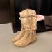 Cowhide Version~ Tassel Wasteland Style Summer For Women, Melad Xinjiang Thick Heel Knight Boots, Stacked Long Boots_vogvips.com