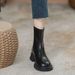 2025 New Martin Thick Sole Slim British Style Short Women's Spring Autumn Single Boots_vogvips.com