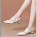 European And American Fashion Pointed-toe High-heeled Shoes, Soft-soled Commuting Closed-toe Slippers For Outdoor Wear,_vogvips.com