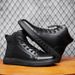 New Leather Spring Men's Shoes High-top Men's Heightening Tooling Martin Boots_vogvips.com