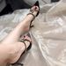 2026 Summer European And American Style Satin Pointed Toe Stiletto Open-Toe Rhinestone Sandals For Women_vogvips.com
