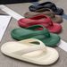 Classy Flip-Flops, Women's Summer Flip-Flops For Beach Couples, New Thick-Soled Outer Wear Sandals, Men's Bathroom_vogvips.com