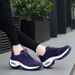 2025 Autumn New Mesh Breathable Middle-aged Women's Casual Single Shoes Trendy Thick-soled Sneakers_vogvips.com