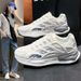 Low Cut Mesh For Children New Summer Breathable Casual Women's Soft Soled Sports Running Shoes_vogvips.com
