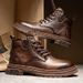 Martin Autumn Winter New Work Boots British Style Men's Warm Comfortable Trendy Fashion Casual Shoes_vogvips.com