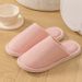 Japanese-style Home Cotton Slippers Male And Female Couples Soft-soled Non-slip Comfortable And Warm Cotton Slippers In Autumn And Winter_vogvips.com