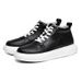 High Top White Shoes Couple Invisible Inner Height Increase Student Board Shoes Men's And Women's Shoes_vogvips.com