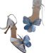 Women's Shoes Thailand Niche Advanced Butterfly Decoration Strap Sexy Stiletto High Heel Sandals_vogvips.com