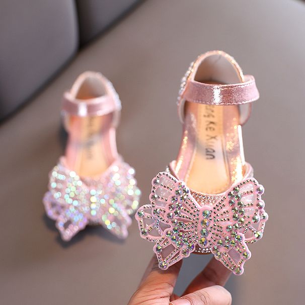 Small And Big Children Dance Shoes Single Shoes Show Shoes Princess Shoes_vogvips.com
