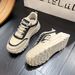 Thick Soled Dad Spring New Versatile Round Toe Student Sports Shoes Korean Casual Trend Q029_vogvips.com