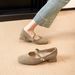 650-3 New Summer French Style Shallow Soft Sole Flat Gentle Grandma Mary Jane Small Leather Shoes_vogvips.com