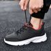 Euro Step 2025 New Versatile White Large Size Running Men's Odor-Resistant Leather Casual Sports Travel Trendy Shoes_vogvips.com