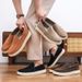 Men's Fashionable Slip-On Sneakers Breathable Lightweight Casual Shoes One Piece Commuter Sneakers Cross Border_vogvips.com