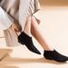 Women's Pointed Toe Flat Ankle Boots With Back Zipper - Soft Suede Casual Shoes For Autumn Winter (Black/Brown, Single-Lined/Fleece-Lined)_vogvips.com