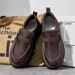 2026 Summer-Autumn New Korean Style Trendy Black Men's Woven Casual Travel Driving Shoes Wholesale_vogvips.com