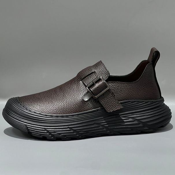 Soft For Men 2024 Autumn New Genuine =k Slip-On Comfortable Versatile Casual Leather Shoes_vogvips.com