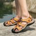 Men's Plus-size Beach Sandals Summer Youth Open-toed Breathable Sandals_vogvips.com