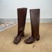 Chunky Heel Long For Women 2025 Autumn Winter New Design With Straps Over-the-Knee Slimming Wide Tube Slouch Round Toe_vogvips.com