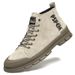 Top Pig Eight Leather Martin Boots Men's High Top Desert Tooling Boots Zhongbang Casual Short Boots Tide_vogvips.com