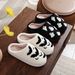 Halloween New For Men And Women Home Winter Skull Scream Cotton Slippers Smiley Face Plus Size Shoes_vogvips.com