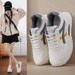 Women's Retro Running Shoes - Platform Sneakers For Casual & Sporty Style_vogvips.com