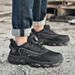 cushioning Rebound Running Shoes Men's Non-slip, Wear-resistant, Breathable And Comfortable Sports Shoes Men's Shoes_vogvips.com