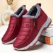 Women's Shoes Cotton Shoes For Women Winter New Shoes For Women Foreign Trade Couple Walking Shoes Plus Velvet Thickened Unisex Snow Boots For Women_vogvips.com