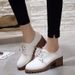 SHLIANG New Women's Leather Shoes Fashion Lock Shoes Thick Bottom Casual Shoes Solid Color Breathable Ankle Boot For Women Y0311_vogvips.com