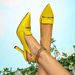 Fashion Women's Shoes Solid Color High Heel Holiday Back Strap Sandals Pointed Toe Stiletto Heels Cross-Border_vogvips.com