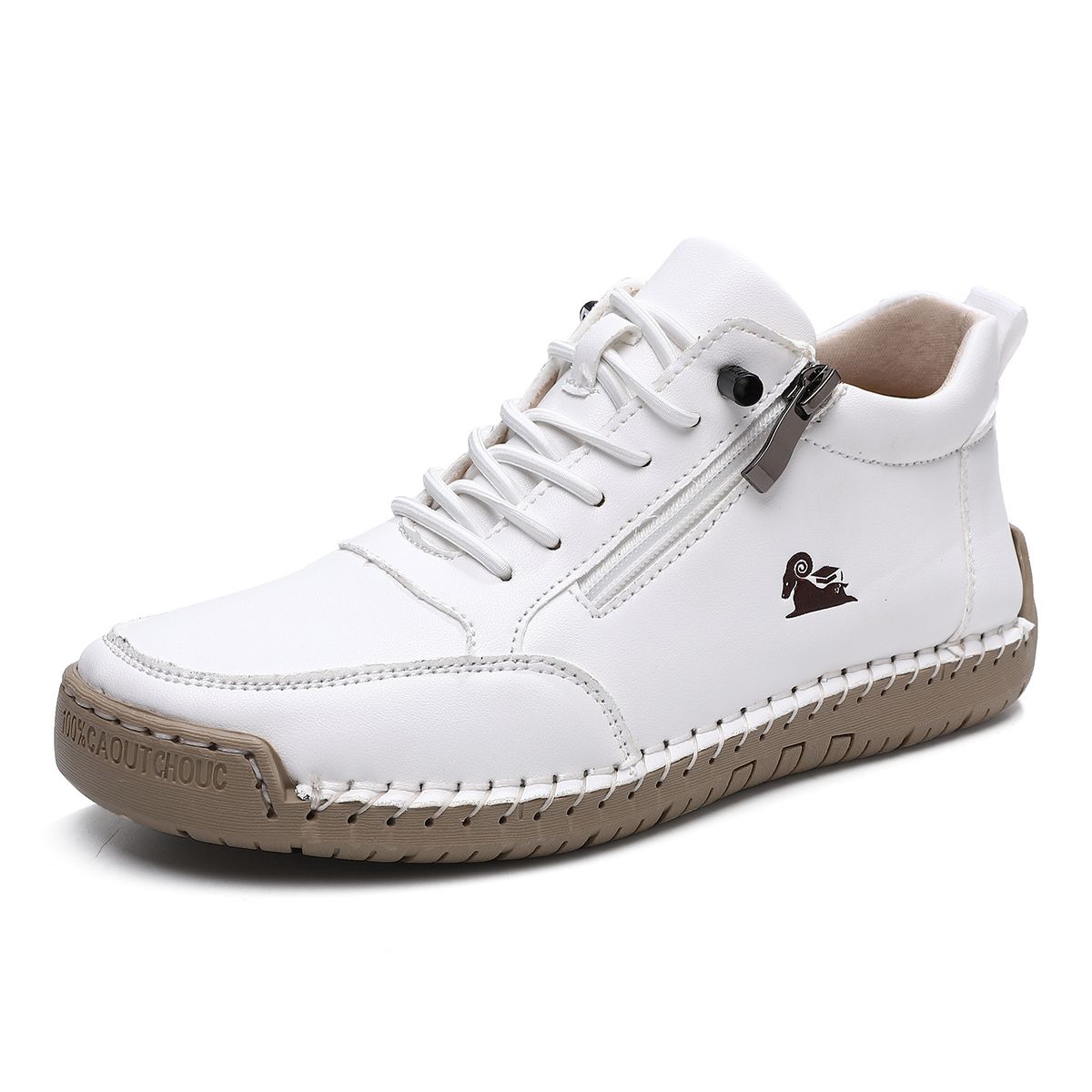 Handmade Stitched Women's Shoes With Soft Soles, Autumn And Winter Flat Sole, Single Shoes, Casual Shoes_vogvips.com