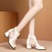 Roman 2025 Summer New Low High-End Chunky Heel Hollow Fish Mouth High-Top Sandals For Women_vogvips.com