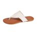 Large Flat Toe Flip Flops For Women's Summer Outdoor Wear, 2025 New Beach Sandals_vogvips.com