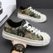 Classic Fashion Shell Head New Breathable Canvas Shoes Fashion Shoes Comfortable Men's Sneakers Men's Sneakers_vogvips.com