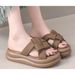 Platform Slippers Women Wear High-grade 2024 Summer New Soft Sole Flip-flops Fashion Slippers_vogvips.com