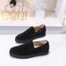 1:1 Original Brand Low-top Rivet Red Sole Shoes Couple Style Loafers Slip-on Men's Sneakers Women's_vogvips.com