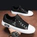 Men's Rhinestone Sneakers Trendy Skull Casual Fashion Sports Shoes for Students Niche Spirit Guy Social Board_vogvips.com