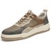 Men's Shoes British Tooling Shoes Soft-soled Breathable Sneakers Retro Casual Board Shoes_vogvips.com
