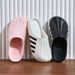 New Shell Toe Outdoor Closed-Toe Beach Sandals Couple Trendy Soft Sole Cool Slippers Men EVA_vogvips.com