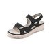 2026 New Large Size Casual Sandals Women's Sports Style Velcro One-word Fish Mouth Sandals_vogvips.com